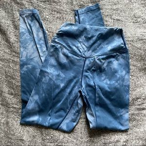 Balance Athletica Blue Tie Dye Leggings